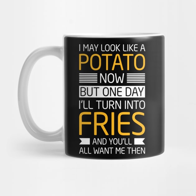 Workout Motivational Fitness I May Look Like A Potato Now by celeryprint